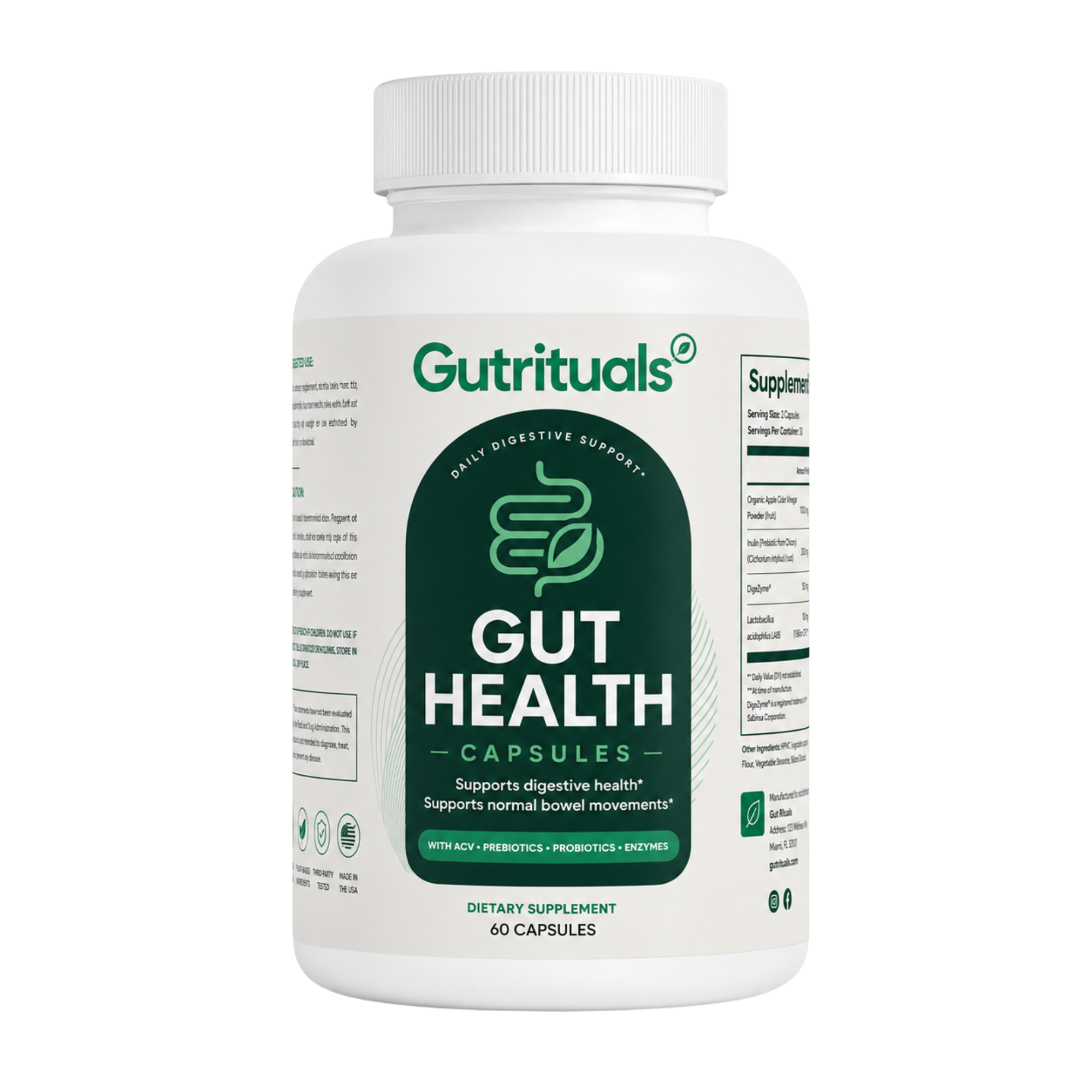 Gut Rituals daily digestive support bottle